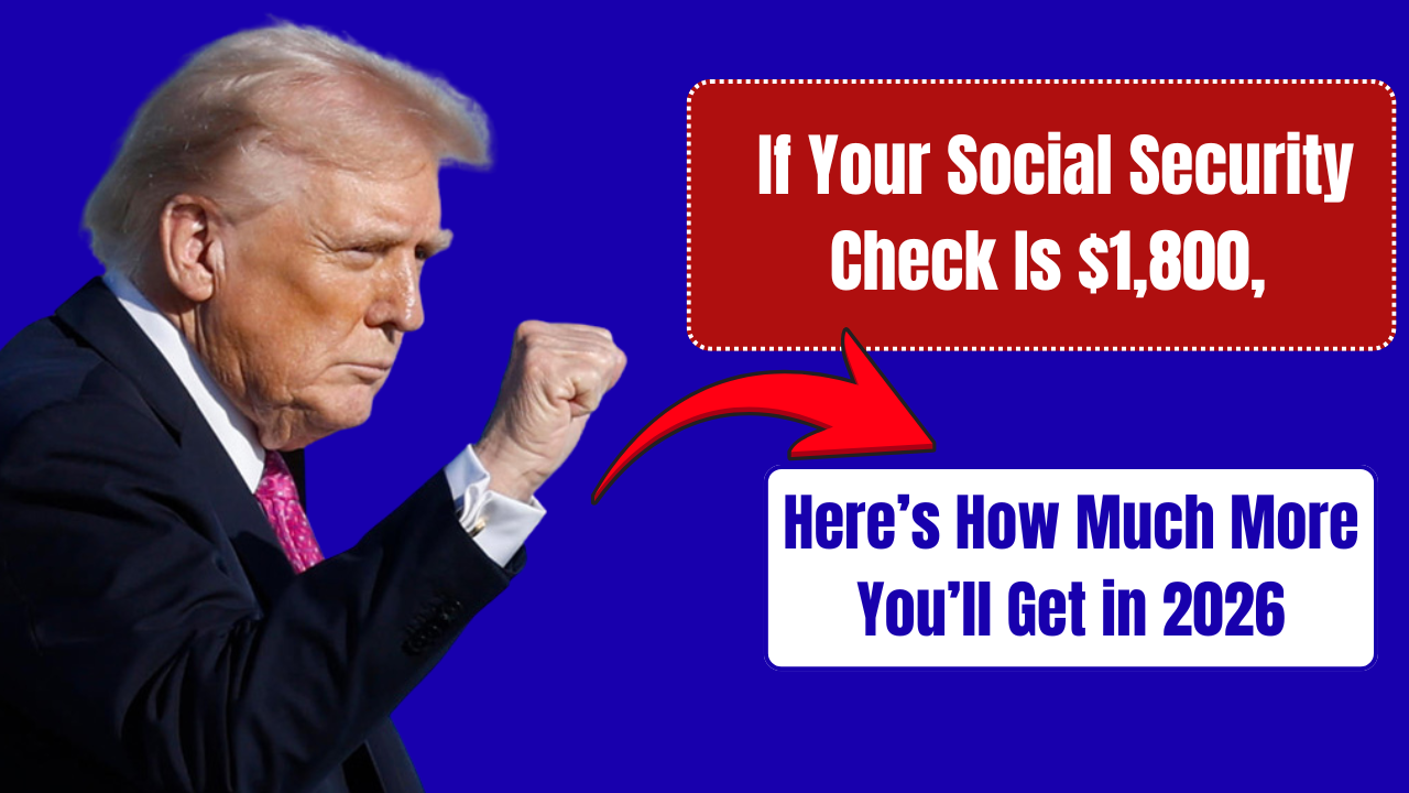 If Your Social Security Check Is $1,800, Here’s How Much More You’ll Get in 2026